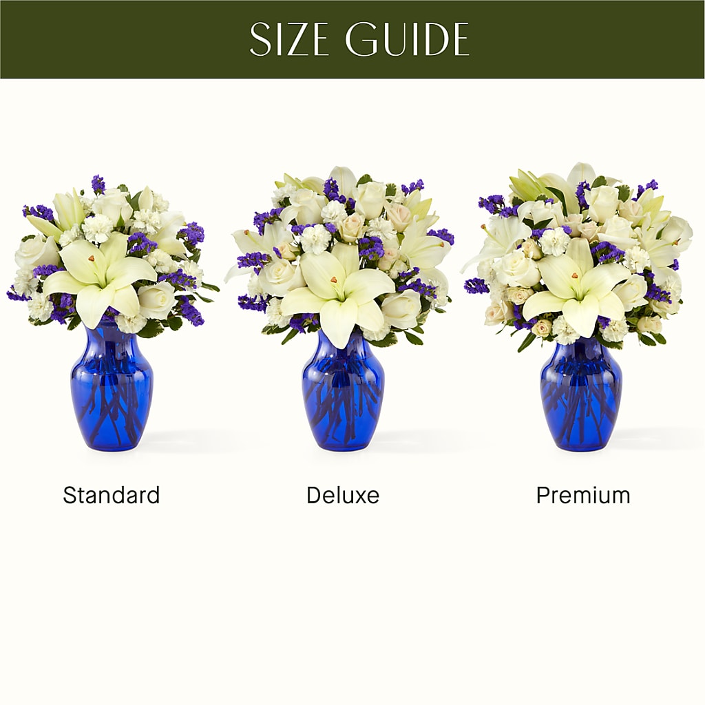 Sapphire Rush Bouquet – Flair Floral Designs, Lake Dallas TX