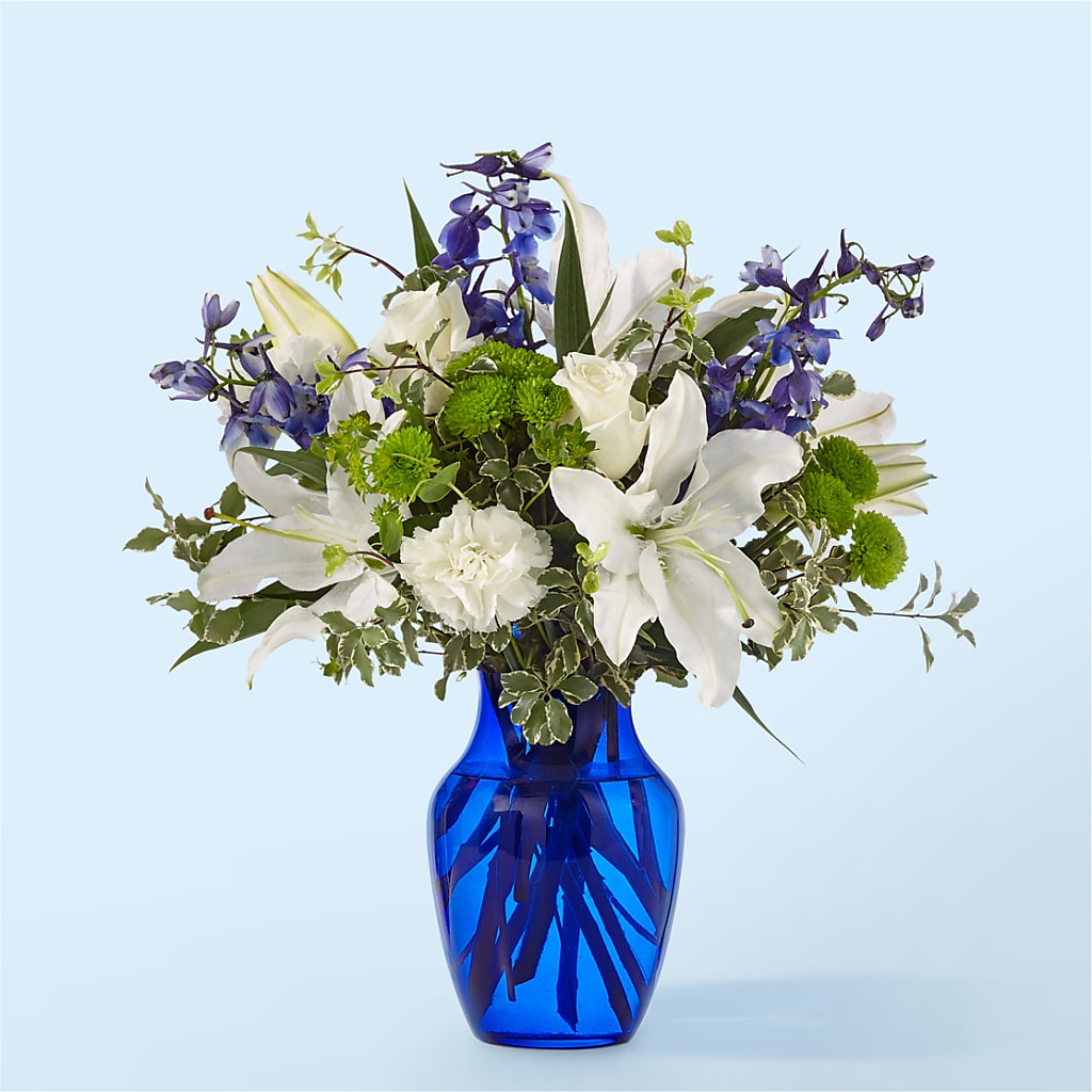 Santorini Bouquet – Flair Floral Designs, Lake Dallas TX