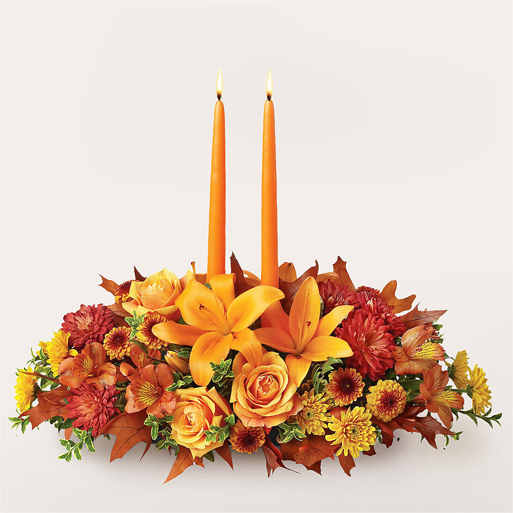 Traditions Centerpiece – Flair Floral Designs, Lake Dallas TX
