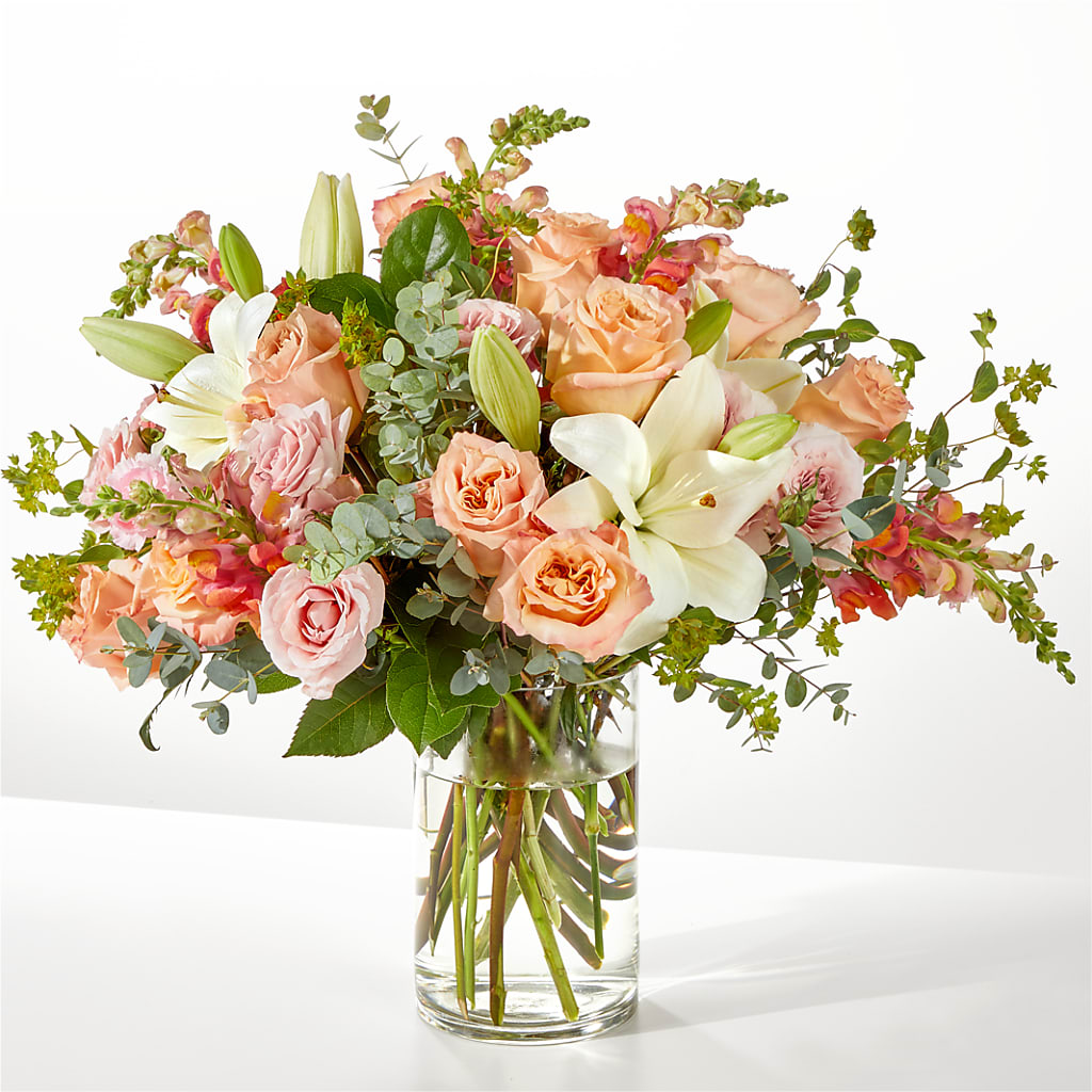 Grapefruit Splash Bouquet – Flair Floral Designs, Lake Dallas TX