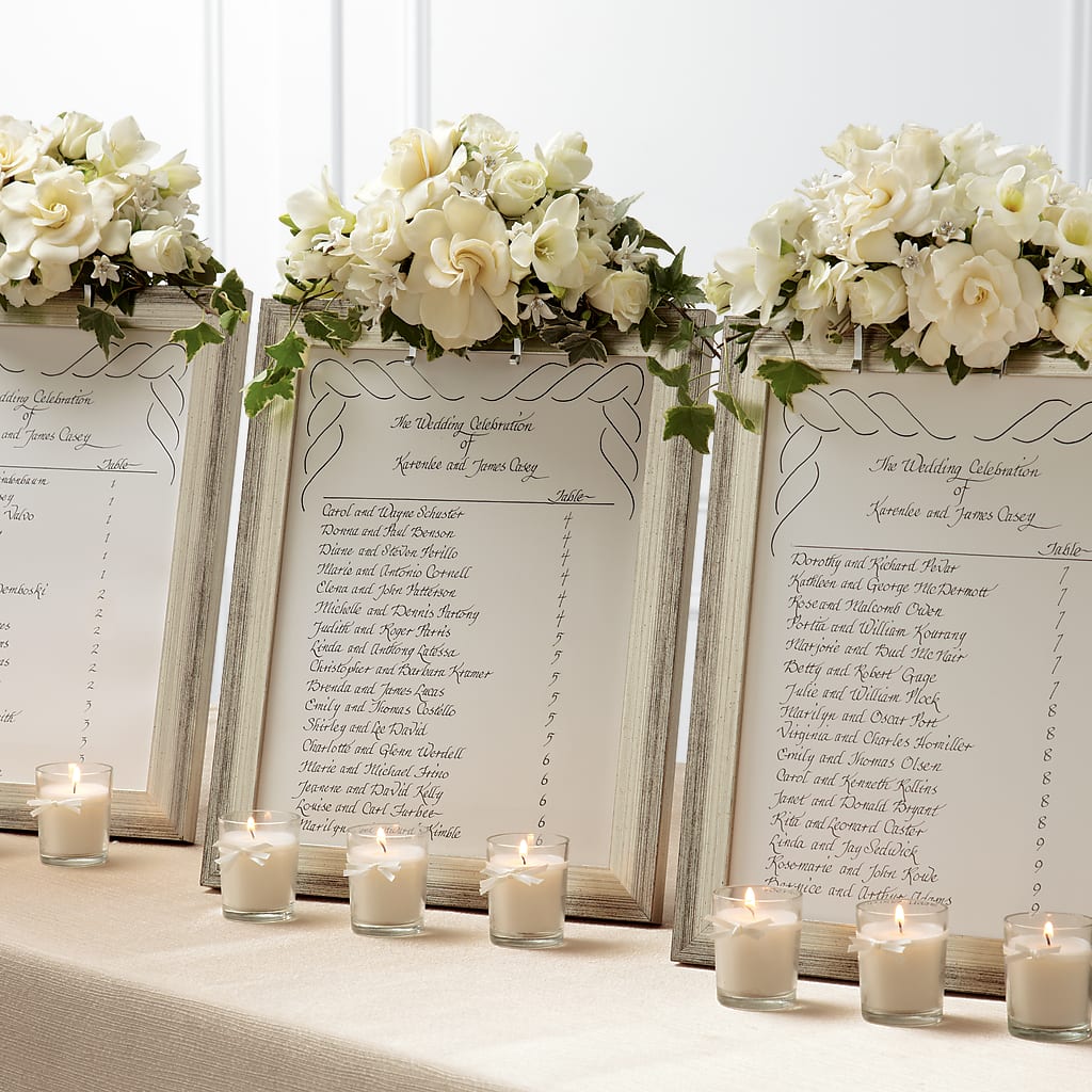 Colonnade Frame Décor – Flair Floral Designs, Lake Dallas TX