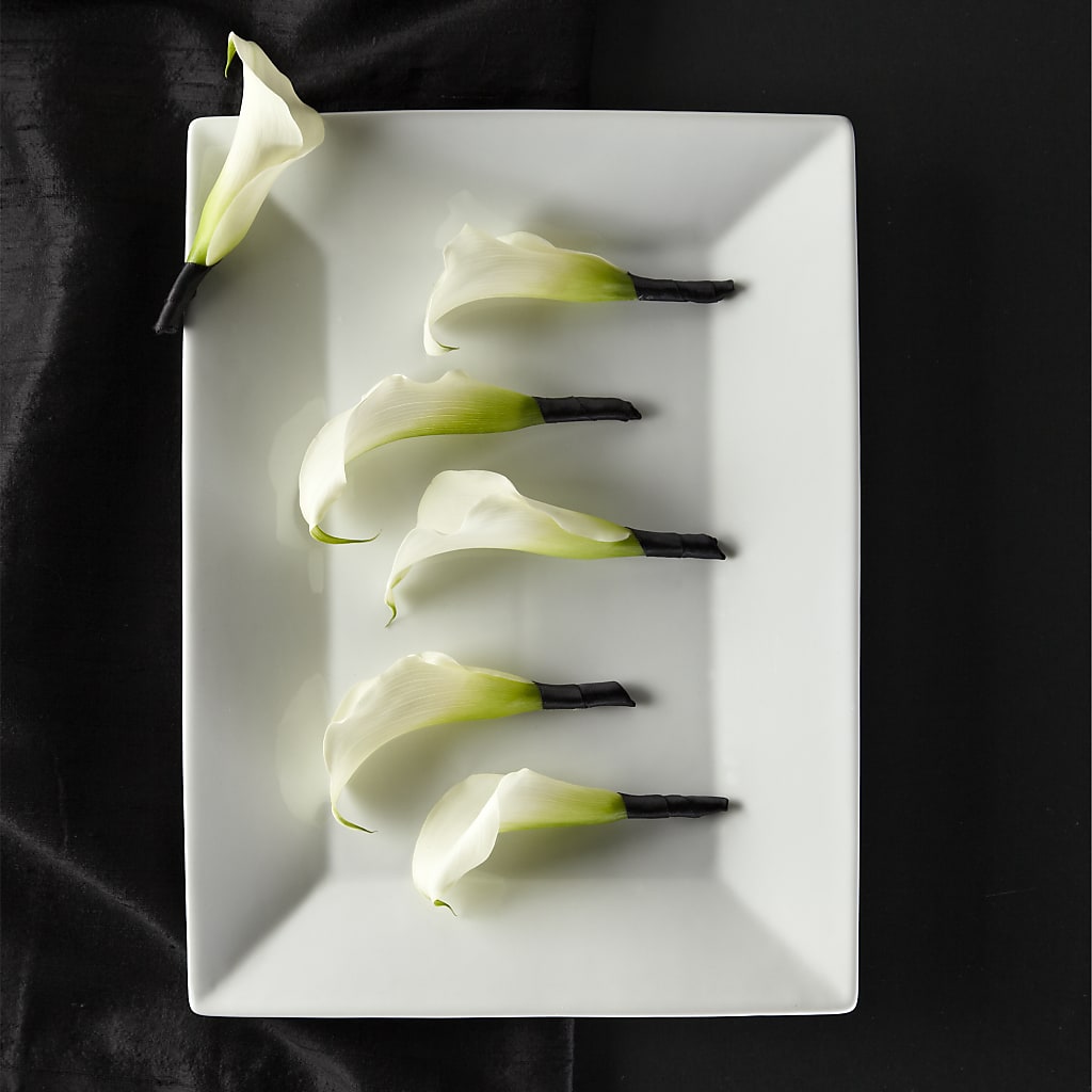 Calla Lily Promise Boutonniere – Flair Floral Designs, Lake Dallas TX