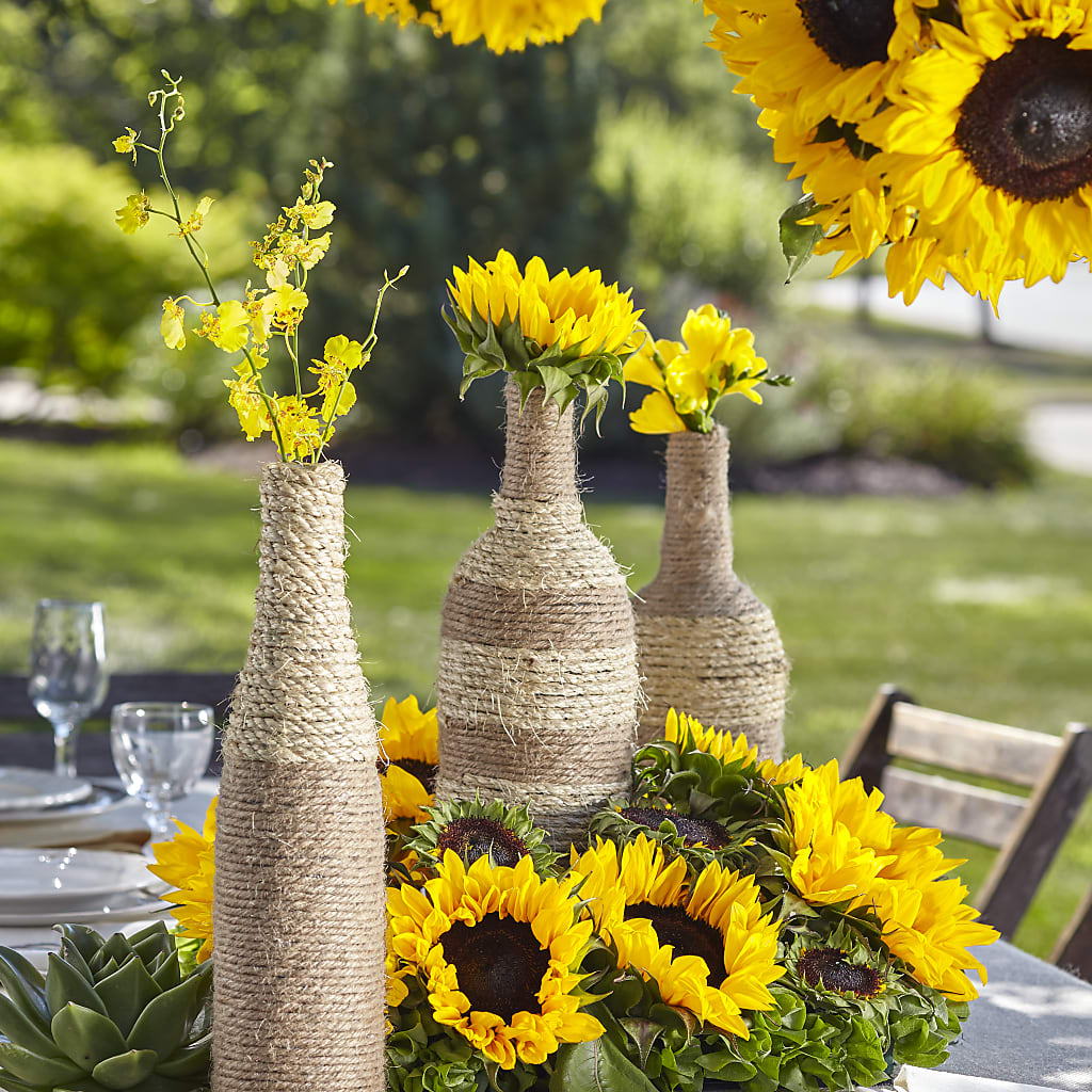 Sublime Garden Centerpiece – Flair Floral Designs, Lake Dallas TX