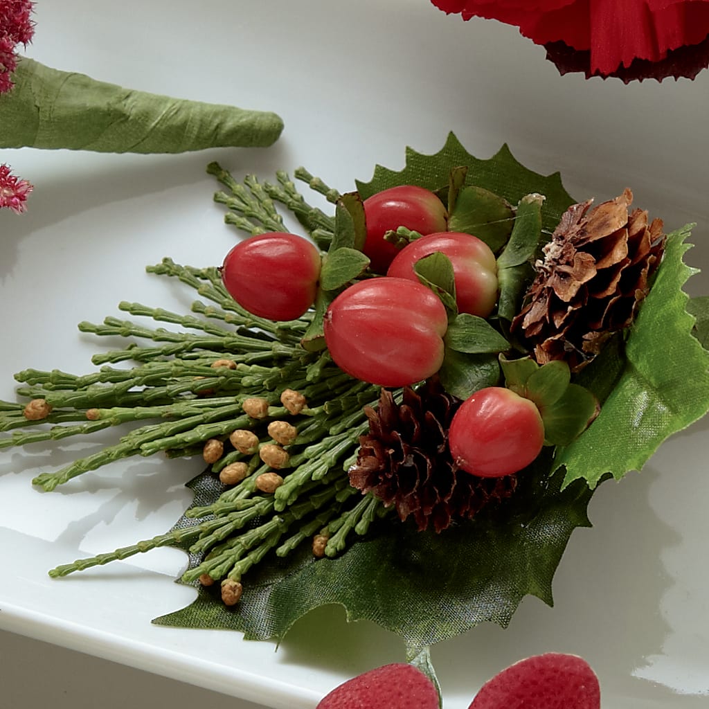 Red Berry Boutonniere – Flair Floral Designs, Lake Dallas TX