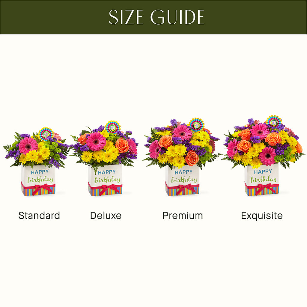Birthday Brights Bouquet –  Flair Floral Designs, Lake Dallas TX