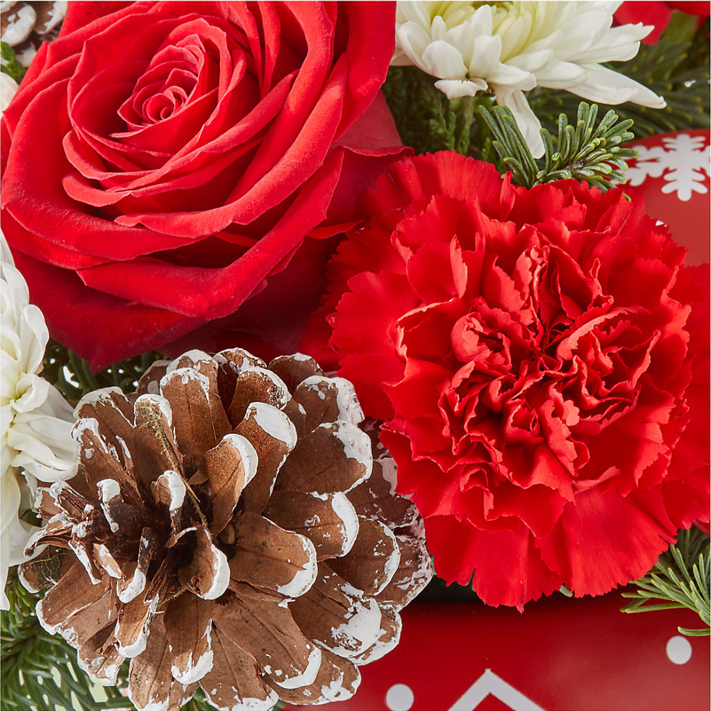 Christmas Village Ornament –  Flair Floral Designs, Lake Dallas TX