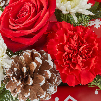 Christmas Village Ornament –  Flair Floral Designs, Lake Dallas TX