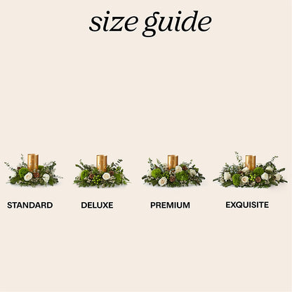 Chestnuts Roasting Centerpiece –  Flair Floral Designs, Lake Dallas TX