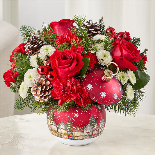 Christmas Carols Ornament –  Flair Floral Designs, Lake Dallas TX