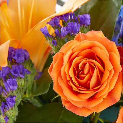 Radiant Citrus Box Bouquet –  Flair Floral Designs, Lake Dallas TX