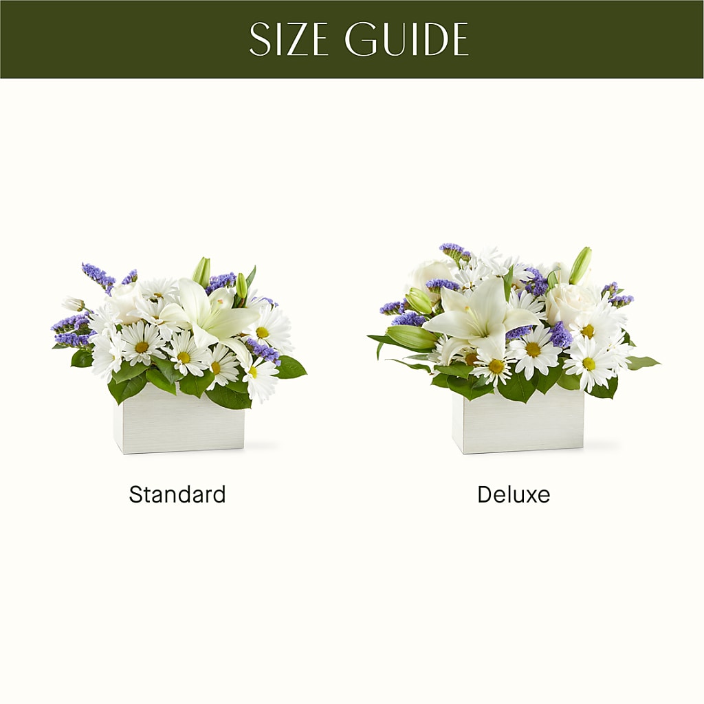 Beyond Blue Box Bouquet –  Flair Floral Designs, Lake Dallas TX