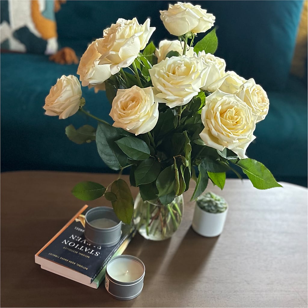 Long Stem Yellow Rose Bouquet –  Flair Floral Designs, Lake Dallas TX