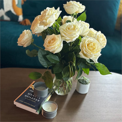 Long Stem Yellow Rose Bouquet –  Flair Floral Designs, Lake Dallas TX