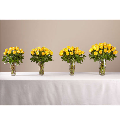Long Stem Yellow Rose Bouquet –  Flair Floral Designs, Lake Dallas TX