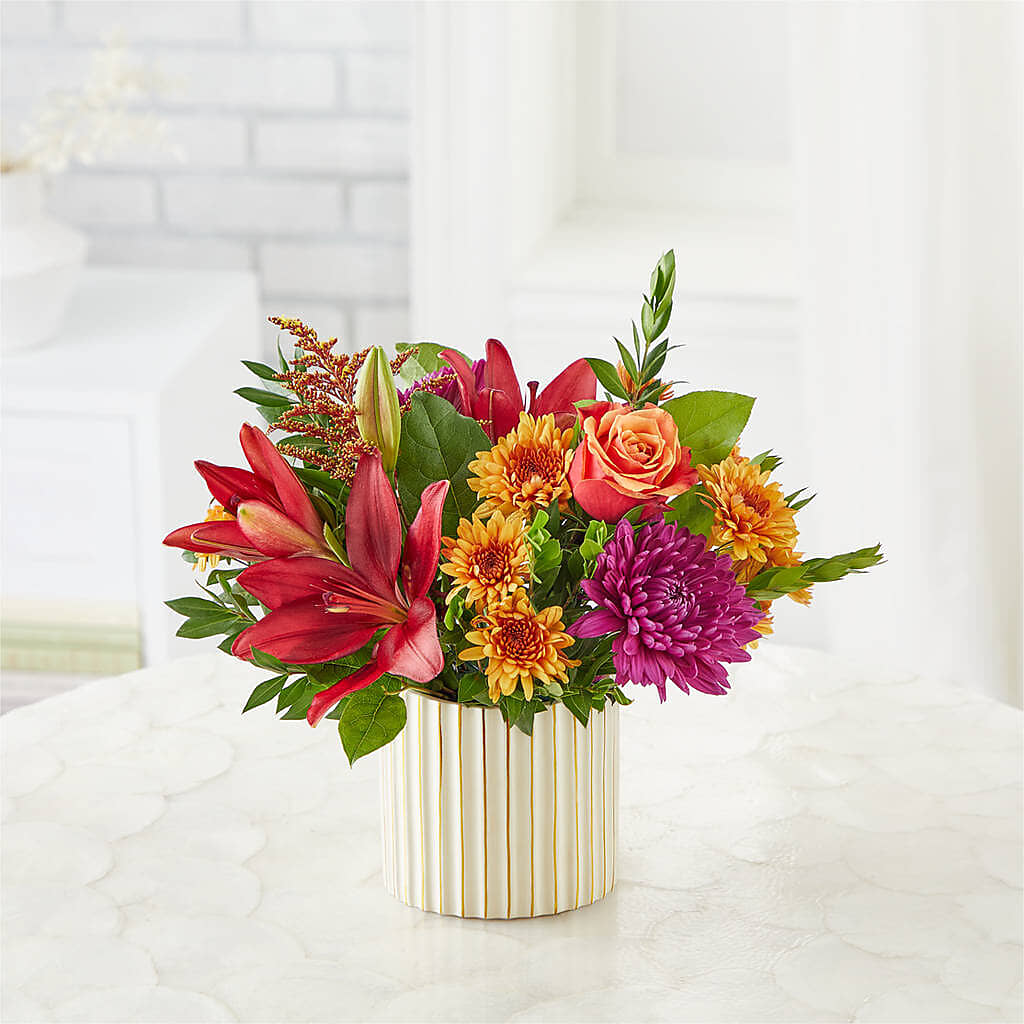 Burgundy Landscape Bouquet –  Flair Floral Designs, Lake Dallas TX