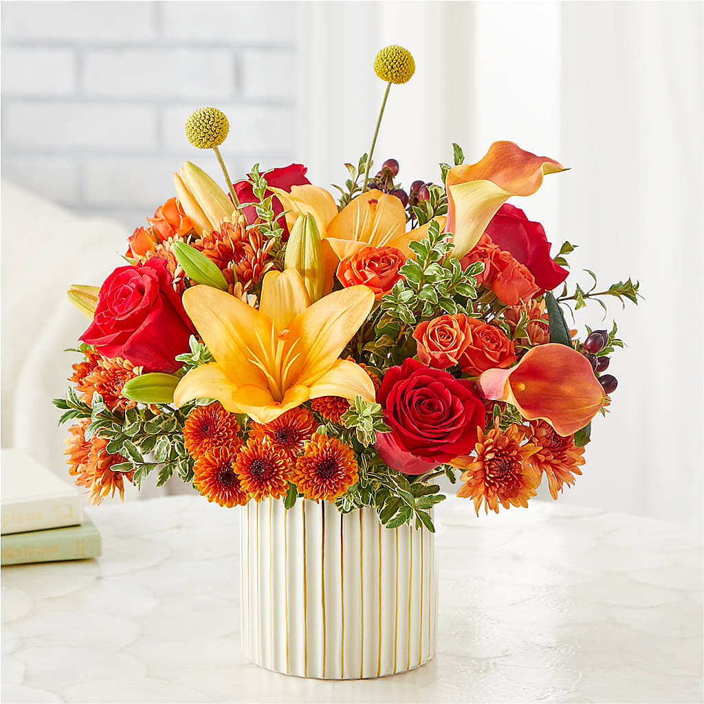 Scarlet Skies Bouquet –  Flair Floral Designs, Lake Dallas TX