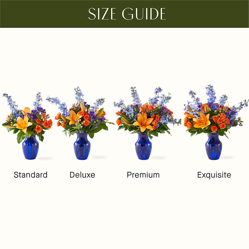 Radiant Citrus Bouquet –  Flair Floral Designs, Lake Dallas TX
