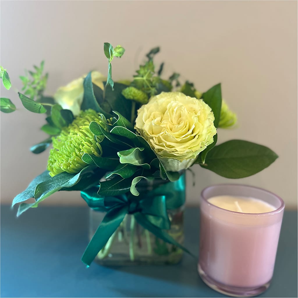 Emerald Forest Bouquet –  Flair Floral Designs, Lake Dallas TX