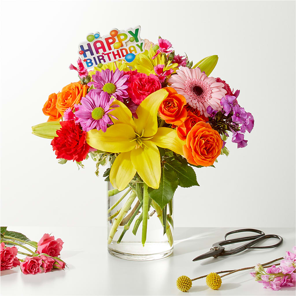 Cue the Confetti - A Florist Original –  Flair Floral Designs, Lake Dallas TX