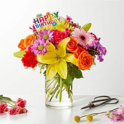 Cue the Confetti - A Florist Original –  Flair Floral Designs, Lake Dallas TX
