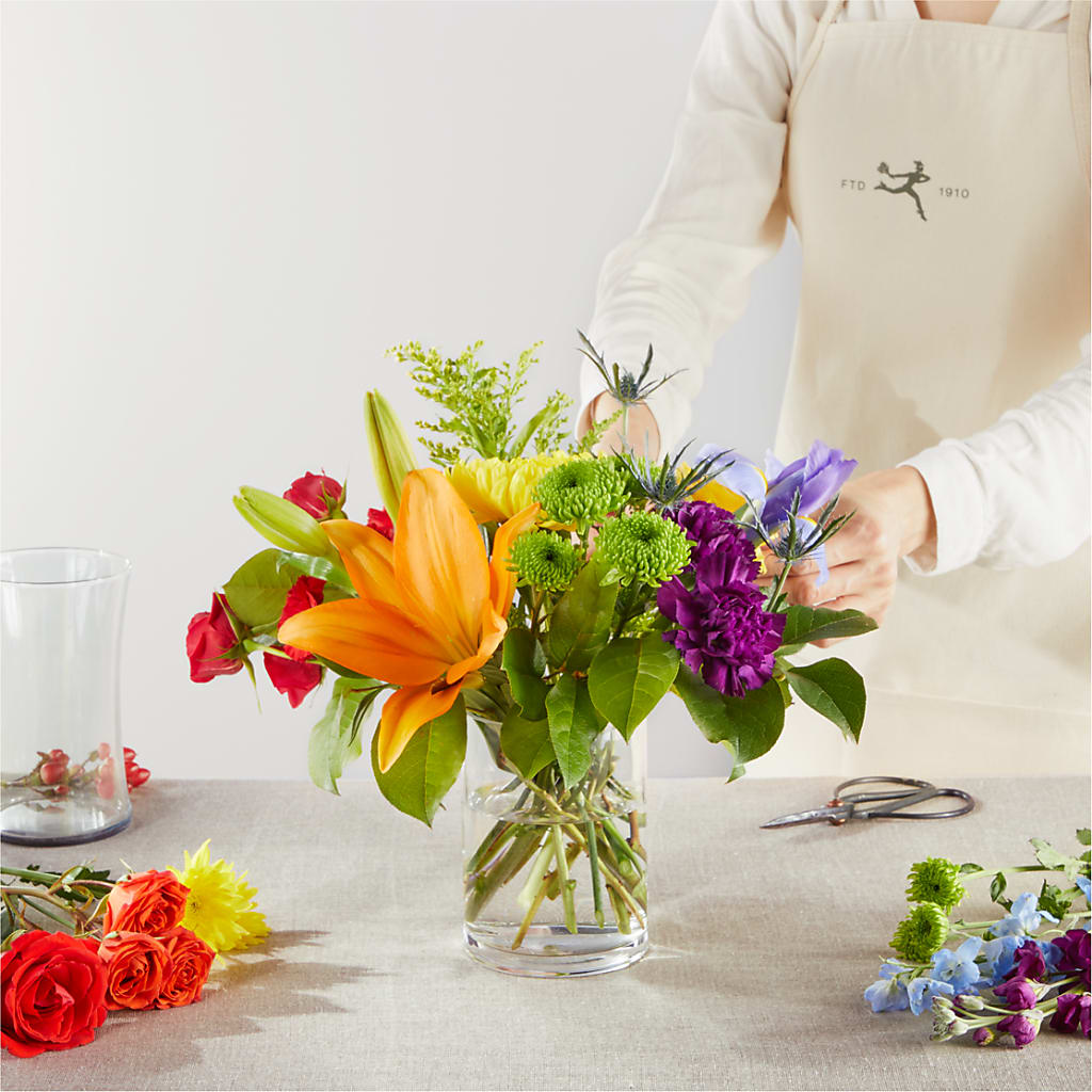 Summer Spectra - A Florist Original –  Flair Floral Designs, Lake Dallas TX