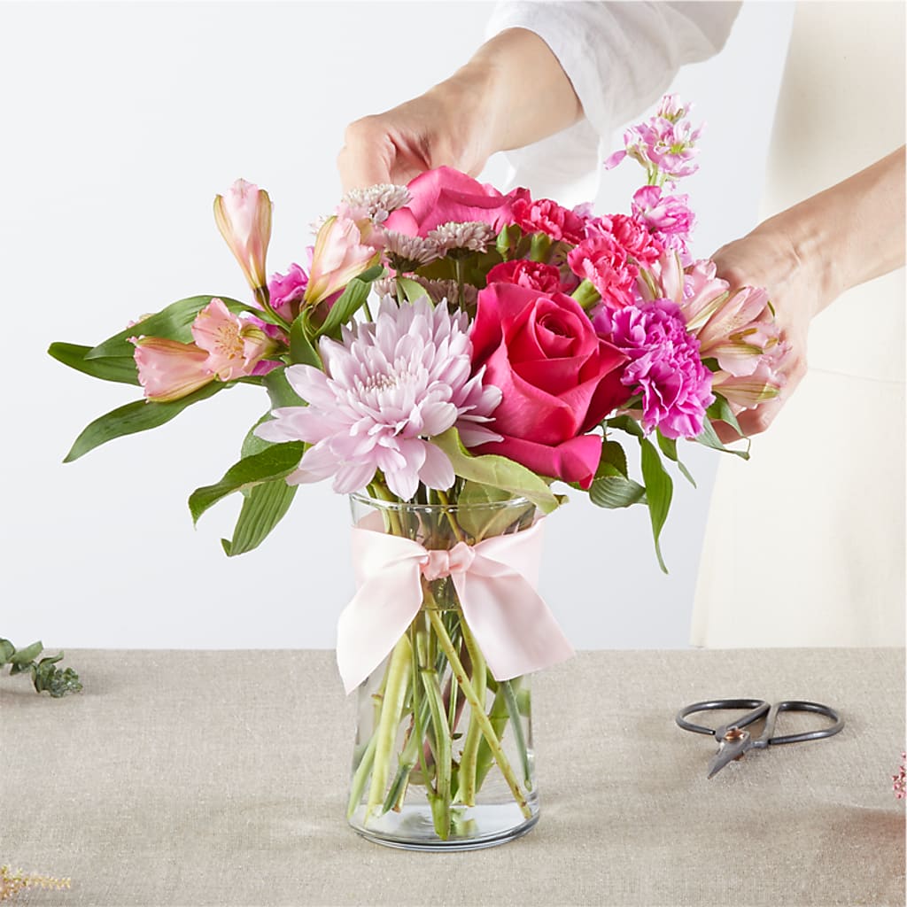 Pink Ribbon - A Florist Original –  Flair Floral Designs, Lake Dallas TX