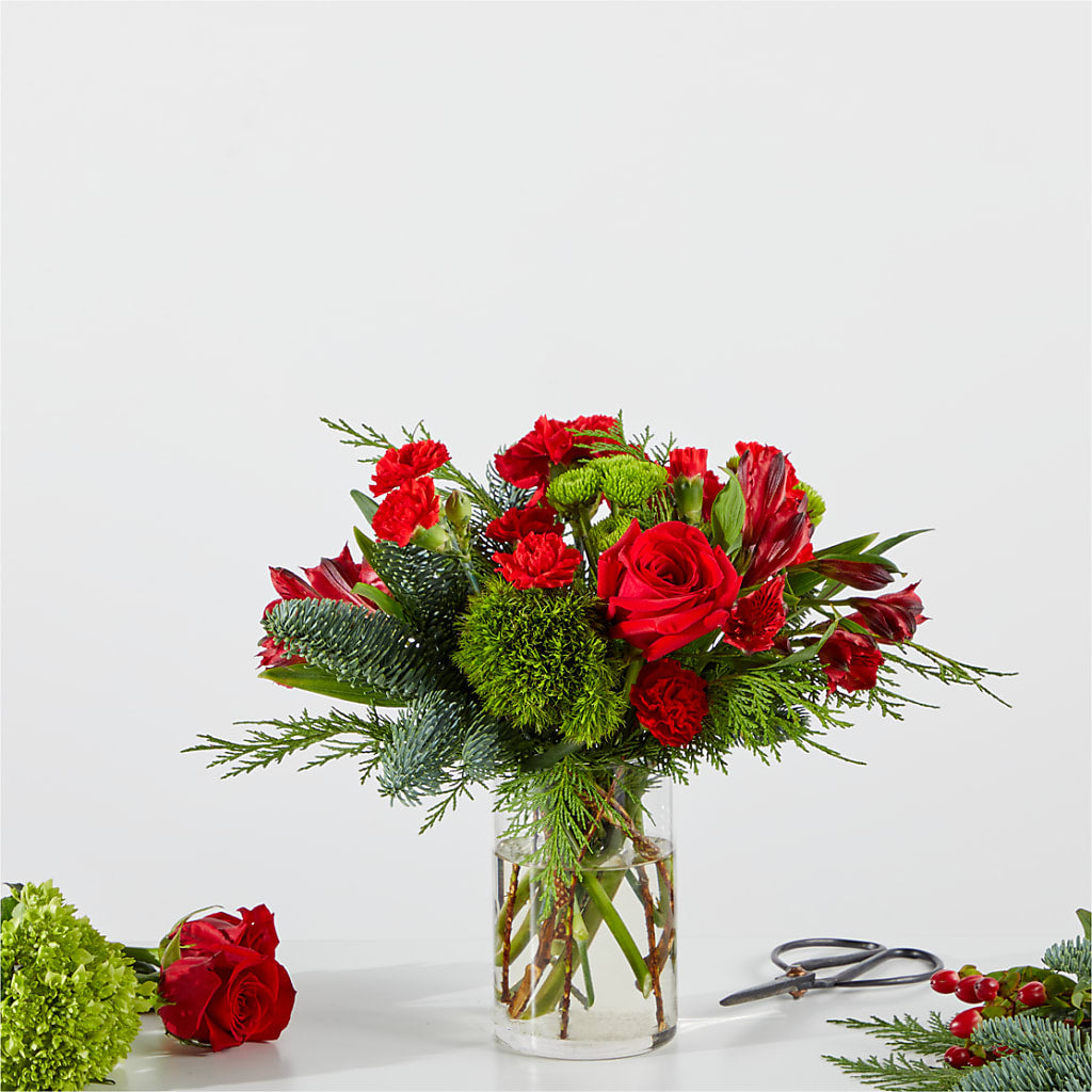 Merry Moment Bouquet – A Florist Original –  Flair Floral Designs, Lake Dallas TX