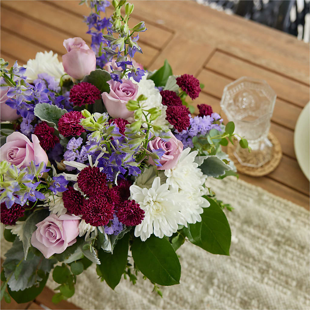 Violet Frost Bouquet –  Flair Floral Designs, Lake Dallas TX