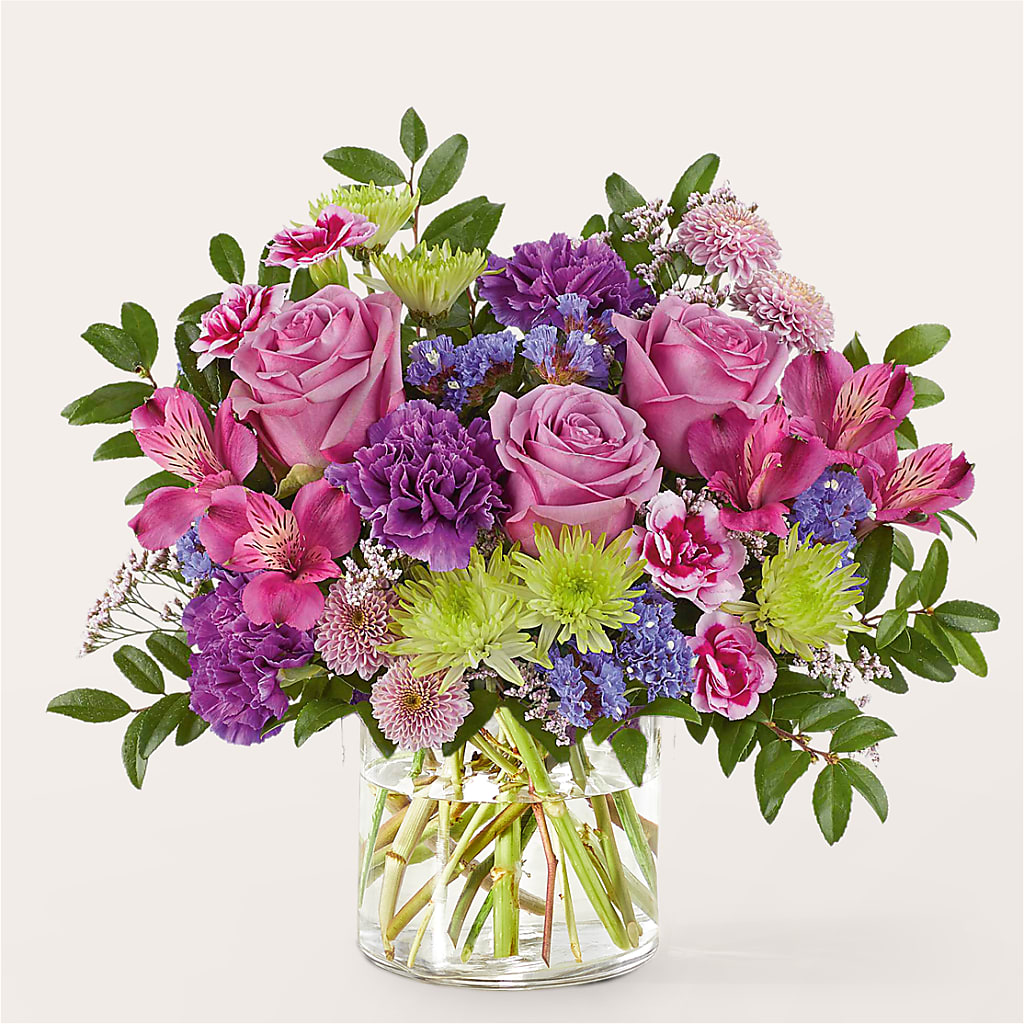 Glass Half Full Bouquet –  Flair Floral Designs, Lake Dallas TX