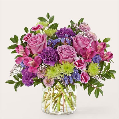 Glass Half Full Bouquet –  Flair Floral Designs, Lake Dallas TX