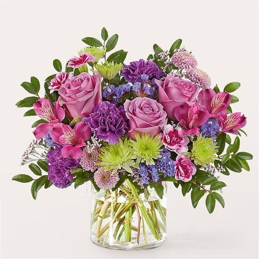 Glass Half Full Bouquet –  Flair Floral Designs, Lake Dallas TX