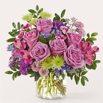 Glass Half Full Bouquet –  Flair Floral Designs, Lake Dallas TX