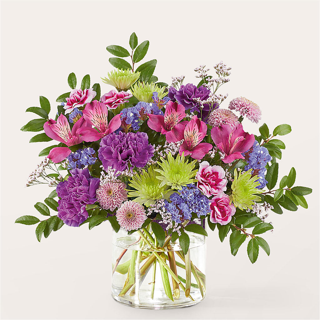 Glass Half Full Bouquet –  Flair Floral Designs, Lake Dallas TX