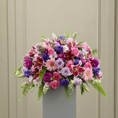 Fare Thee Well Pedestal –  Flair Floral Designs, Lake Dallas TX