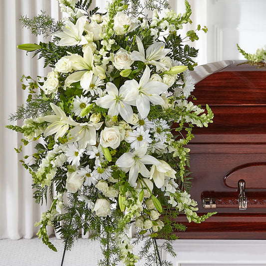 Loving Thoughts Standing Spray –  Flair Floral Designs, Lake Dallas TX
