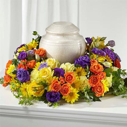 Blossoms of Remembrance Cremation Adornment –  Flair Floral Designs, Lake Dallas TX
