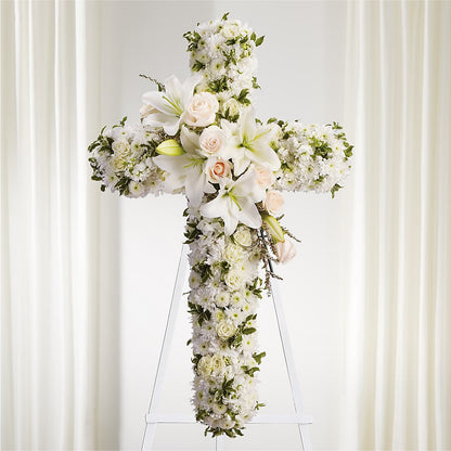 Spiritual Guidance Standing Spray –  Flair Floral Designs, Lake Dallas TX