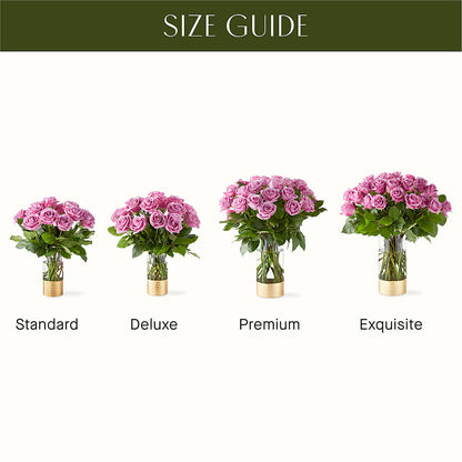 Secret Admirer Lavender Rose Bouquet –  Flair Floral Designs, Lake Dallas TX