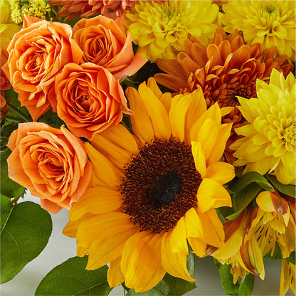Autumn Harmony Centerpiece –  Flair Floral Designs, Lake Dallas TX