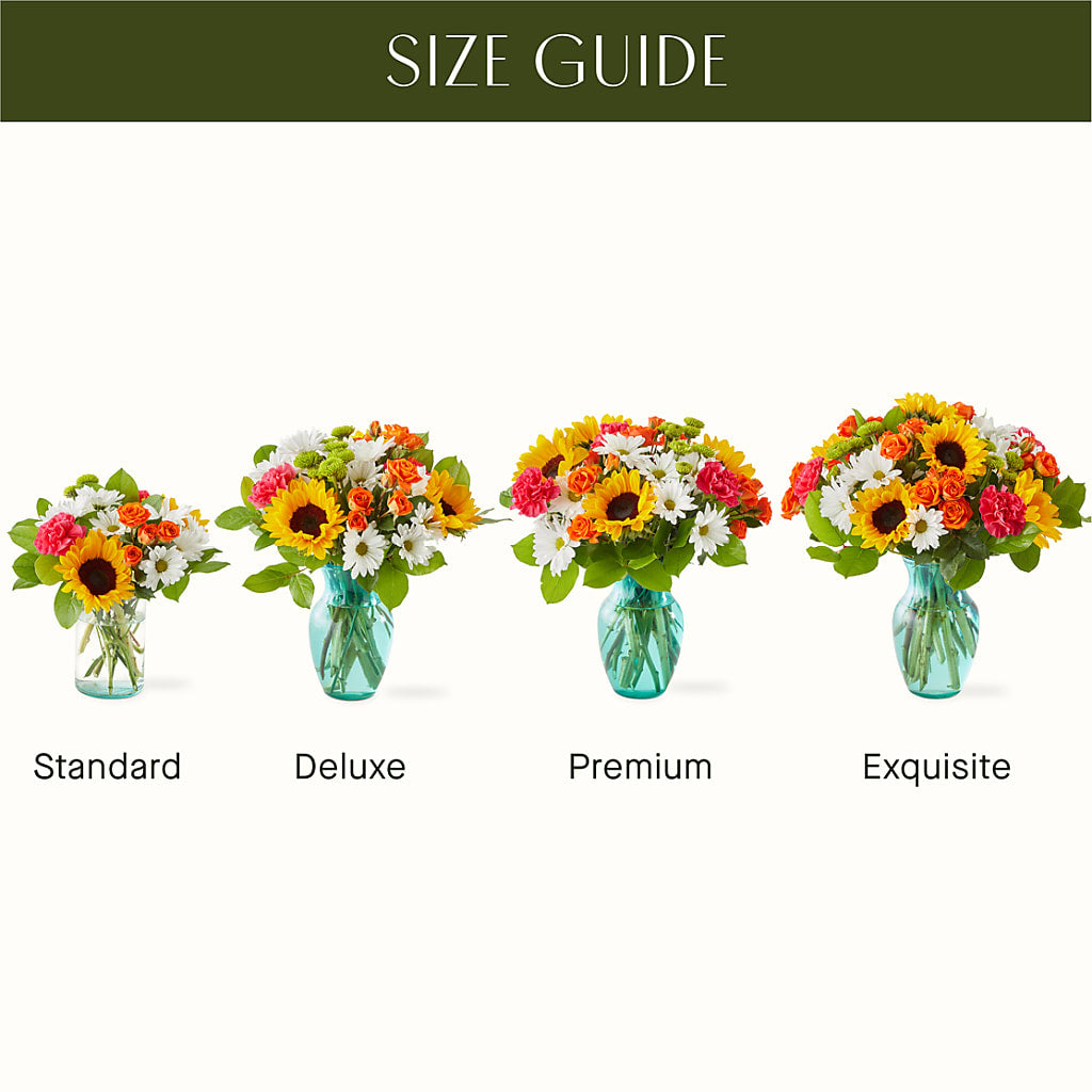 Sun-drenched Blooms Bouquet –  Flair Floral Designs, Lake Dallas TX
