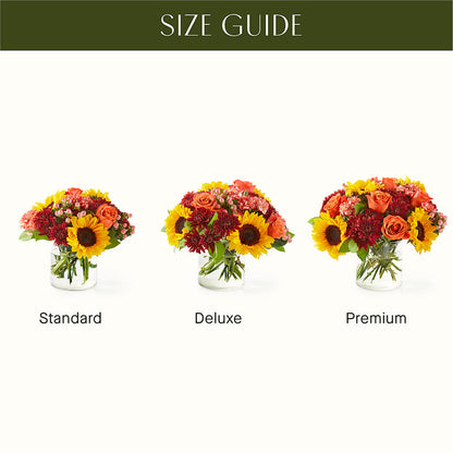September Sunset Bouquet –  Flair Floral Designs, Lake Dallas TX