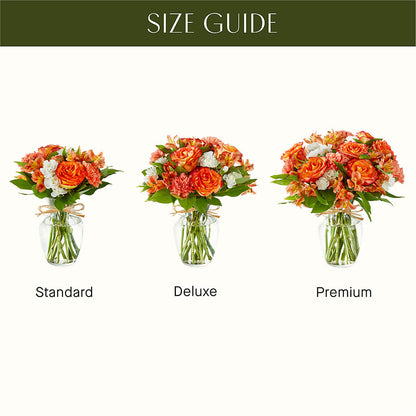 Apricot Glow Bouquet –  Flair Floral Designs, Lake Dallas TX
