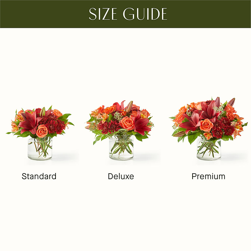 Crimson Leaves Bouquet –  Flair Floral Designs, Lake Dallas TX