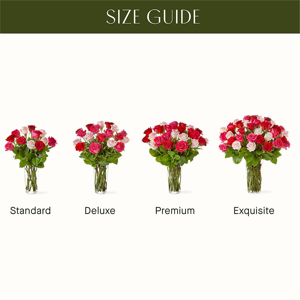 Charming Rose Bouquet –  Flair Floral Designs, Lake Dallas TX
