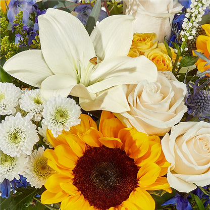 Wonderfully Sunny Bouquet –  Flair Floral Designs, Lake Dallas TX