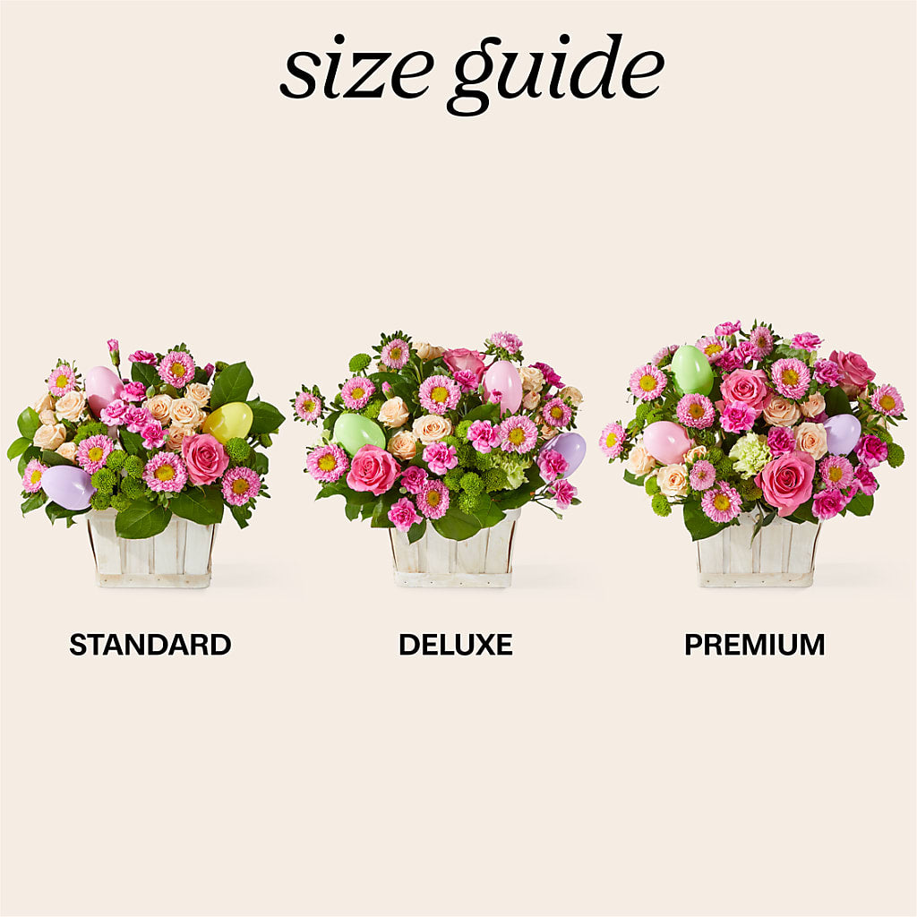 Get Eggcited Basket –  Flair Floral Designs, Lake Dallas TX