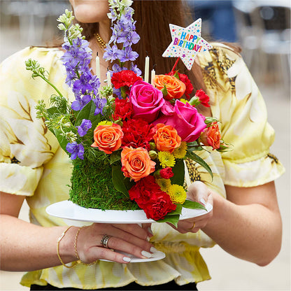 Best Year Yet Floral Cake –  Flair Floral Designs, Lake Dallas TX