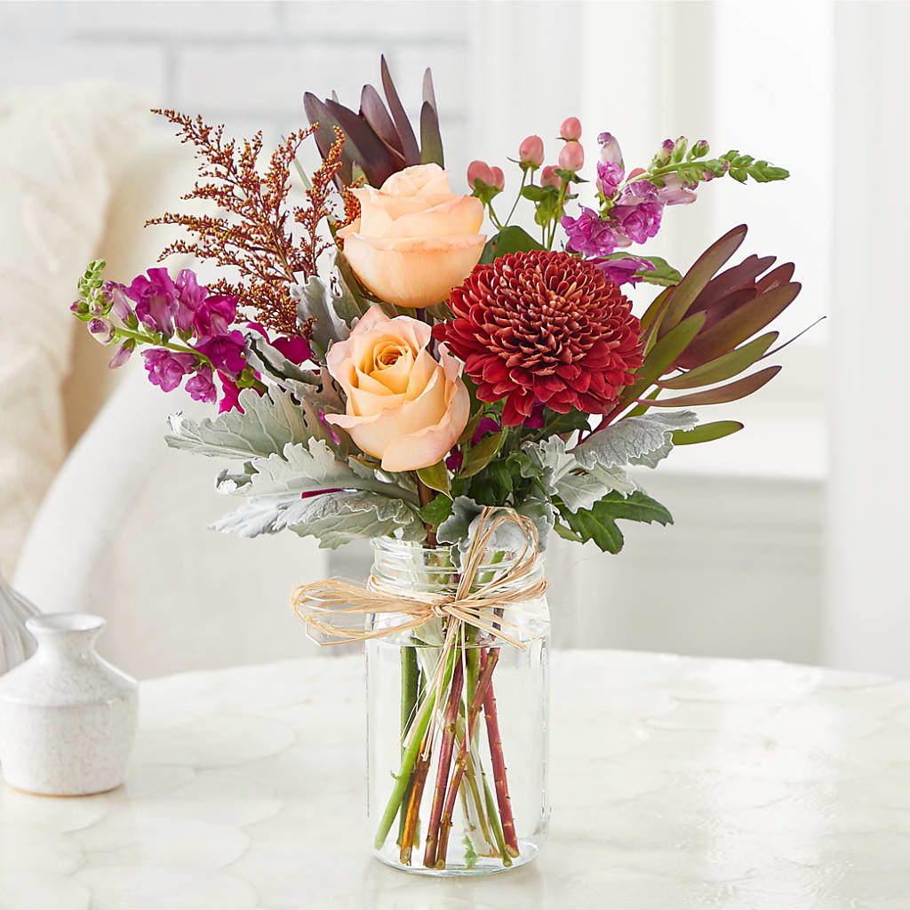 Moody Hues Bouquet –  Flair Floral Designs, Lake Dallas TX