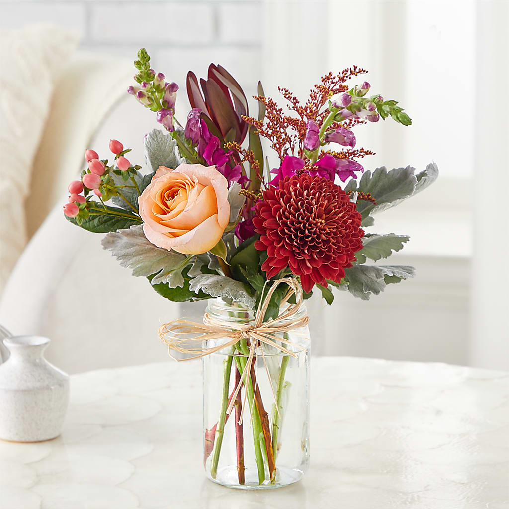 Moody Hues Bouquet –  Flair Floral Designs, Lake Dallas TX