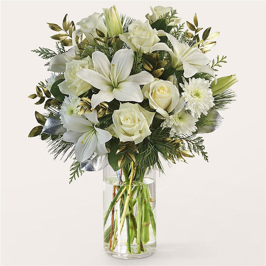 Wintry Mix Bouquet –  Flair Floral Designs, Lake Dallas TX